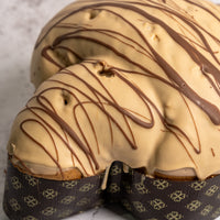 Colomba con crema alla nocciola e latte