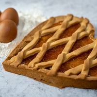 Crostata Albicocca a forma di cuore - La delizia pasticcerie