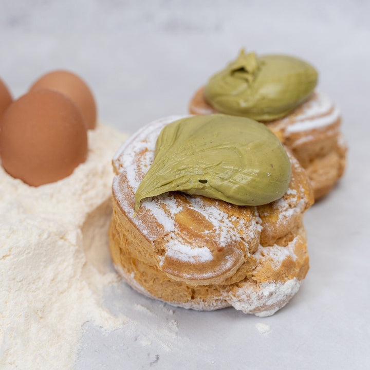 ZEPPOLE DI SAN GIUSEPPE AL PISTACCHIO 10Pz - La delizia pasticcerie